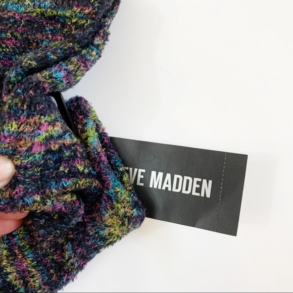 Steve Madden Multicolored Flip Top Gloves/Mittens - Picture 6 of 6